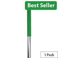 Hygiene Socket Mop Handle Anodised Aluminium Green 103131