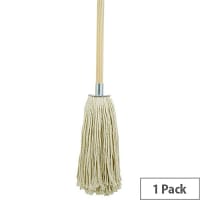 Traditional Pack of 1 Mop Head 12oz Pure Yarn Replacement