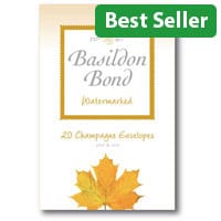 Basildon C6 Champagne Bond Envelope Small Pack of 20