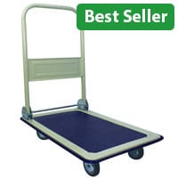 GPC Lightweight Folding Platform Trolley 150kg Capacity GI002Y