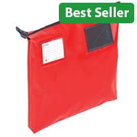 Go Secure Mail Pouch Red 470x336x76mm (Pack of 1) GP2R