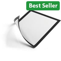 Durable DURAFRAME A4 Magnetic Frame Black Pack of 5
