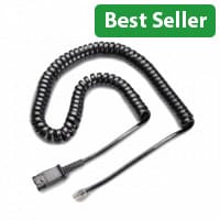 Plantronics Spare Cable Assembly (U10‑AMP/QD to Modular)