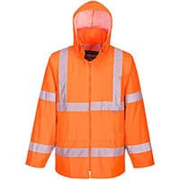 Portwest H440 Hi-Vis Rain Jacket Orange XL