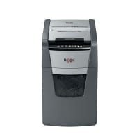 Rexel Optimum Auto Feed+ 150X Cross Cut Paper Shredder - P-4 Security - 44L Bin Ref 2020150X
