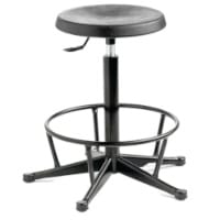 Industrial Stool With Glides