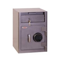 Phoenix Cash Deposit SS0996FD Size 1 Security Safe with Fingerprint Lock White 47L