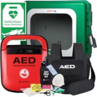 Mediana HeartOn A15 AED OUTDOOR Defibrillator Bundle 2870BO