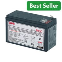APC RBC106 Replacement UPS Battery Cartridge for BACK‑UPS ES 400 - 12V Lead‑Acid