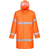 Portwest H442 Hi-Vis Coat 100cm Orange Medium