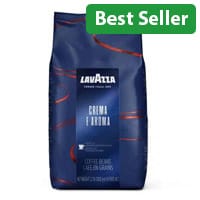 Lavazza Crema e Aroma Coffee Beans - 1kg Bag, Smooth and Rich Flavour