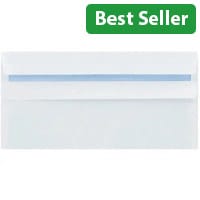 Q-Connect DL White Wallet Envelopes