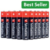 Verbatim AAA Alkaline Batteries Pack of 24