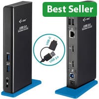 i-Tec USB 3.0 / USB-C Dual HDMI Docking Station – High-Speed Multi-Port Hub for Laptops & PCs
