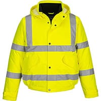 Portwest S463 Hi-Vis Bomber Jacket Yellow XXSmall