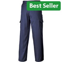 Portwest C701 Combat Trousers Navy Size 32 (Regular Fit)