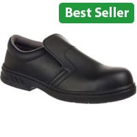 Portwest FW81 Slip-On Safety Shoes S2 Black Size EU 43/UK 9