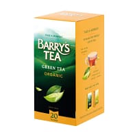 Barrys Organic Green Tea String/Tag/Envelope (Pack of 20) 2804