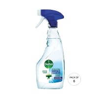 Dettol Pack of 6 Disinfectant Trigger Spray No Fragrance 500ml 3087733