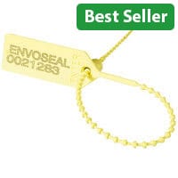 Security Seal Pull Tight 149mm Numbered Yellow (Pack of 1000) 323473