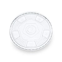 96mm PLA Flat Lid w/hole (Pack of 1000)