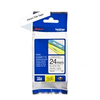 Brother TZE-251 label-making tape Black on white