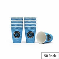 Cup 8oz Hot Drink Blue (Pack of 50) NU903005
