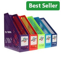 Premto Magazine Organiser - Assorted Colours - Vertical File Holder