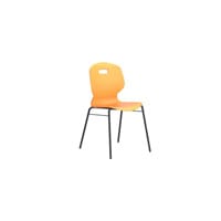 Arc Canteen 4 Leg Chair With Brace Marigold
