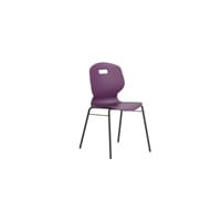 Arc Canteen 4 Leg Chair With Brace Grape