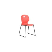Arc Skid Canteen Chair Coral
