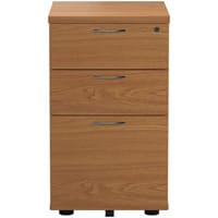 Under Desk Pedestal 3 Drawer Nova Oak