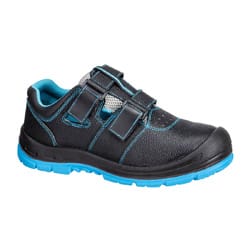 Portwest FS70 Sandal S1P SR FO Black/Blue Size 37