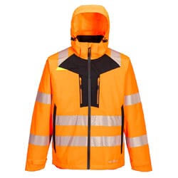 Portwest DX466 DX4 Hi-Vis 4-in-1 Jacket Orange/Black Size 4XL