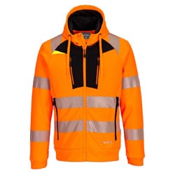 Portwest DX484 DX4 Hi-Vis Hoodie Orange/Black Size 4XL