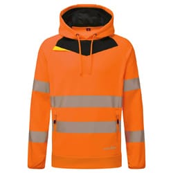 Portwest DX483 DX4 Hi-Vis Overhead Hoodie Orange/Black Size 4XL