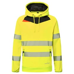 Portwest DX483 DX4 Hi-Vis Overhead Hoodie Yellow/Black Size 4XL