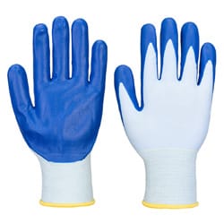 Portwest AP71 FD Grip 15 Nitrile Glove Blue Size S