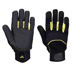 Portwest A791 Mechanics Anti-Vibration Glove Black Size S