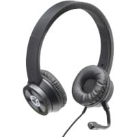 connektgear HP532 USB-C /A /3.5mm Headset with Boom Mic - Black