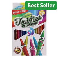World of Colour Twisties Crayons Pack of 12