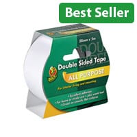 Ducktape Double-Sided Interior Tape 38mmx5m Clear (Pack of 6) 232603
