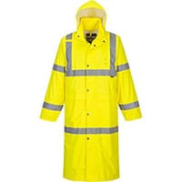 Portwest H445 Hi-Vis Coat 122cm Yellow XXL