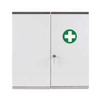 Budapest Double Depth Metal Cabinet 53cm x 53cm x 19cm