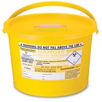BioSafe Biohazard 7 Litre Sharps Disposal Container