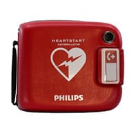 Philips Heartstart FRx AED Defibrillator with Infant/Child Key & Carry Case