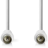 Nedis CSGP40200WT100 coaxial cable 1.5 m Coax White