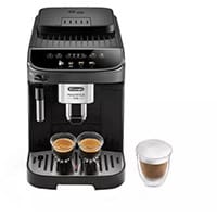 De'Longhi Magnifica Evo Long Automatic Coffee Machine Black with 4 Pre-set Drinks, 15 bar Pressure, 1.8 L Water Tank, Bean Grinder & Milk Frother