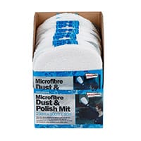 Microfibre Dust & Polish Mitt Pack of 10