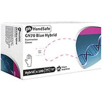 Shield Pack of 100 Vinyl/Nitrile Mix PowderFree Gloves Medium GN70